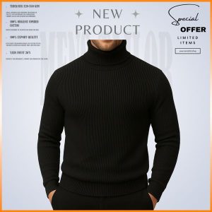 𝐓𝐮𝐫𝐭𝐥𝐞 𝐍𝐞𝐜𝐤-Black 1 Pcs